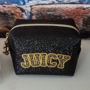 Black Glitter Everyday Fashion Emergency Zip Kit